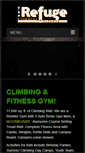 Mobile Screenshot of climbrefuge.com